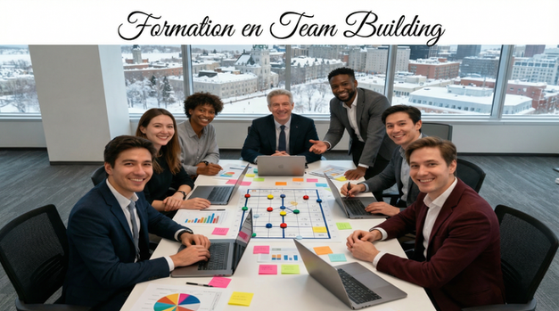 Formation en team building pour améliorer la cohésion d’équipe, la communication interne, la collaboration et la performance en entreprise