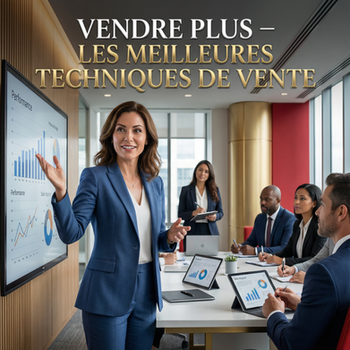 Formation en techniques de vente pour améliorer les performances commerciales, convaincre les clients, gérer les objections et augmenter les ventes
