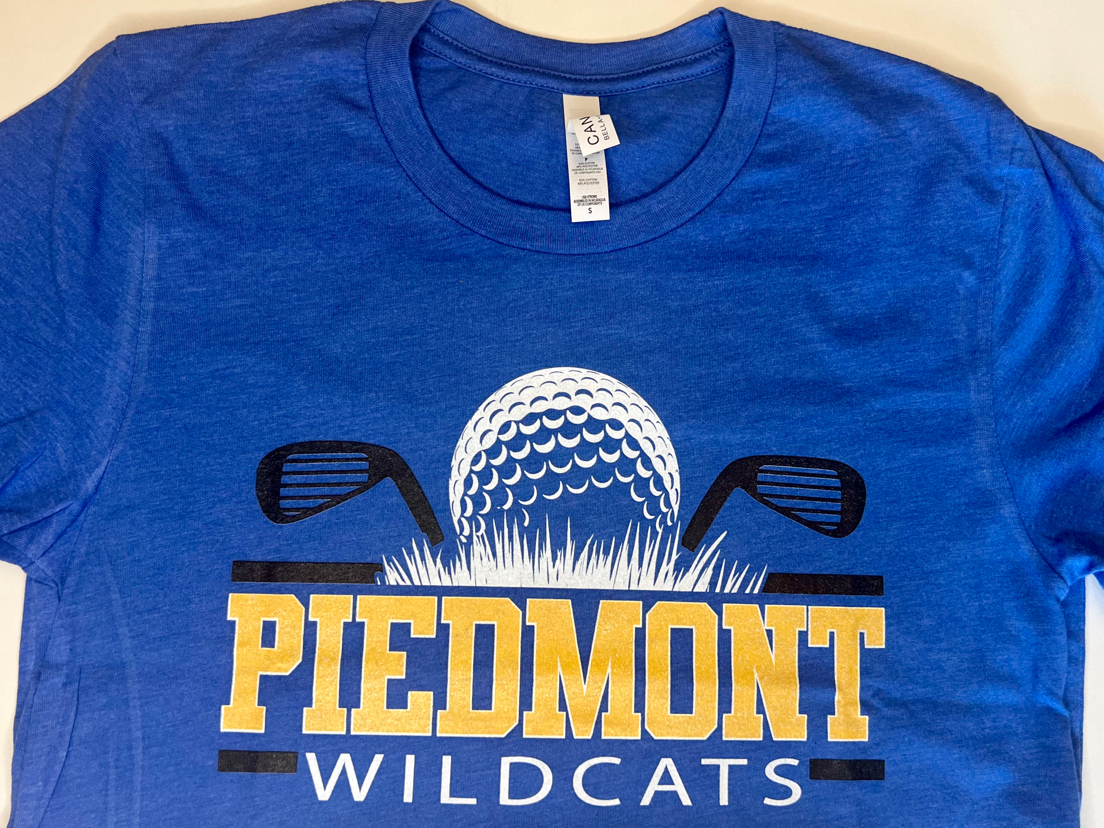 Piedmont Wildcats Golf Tee