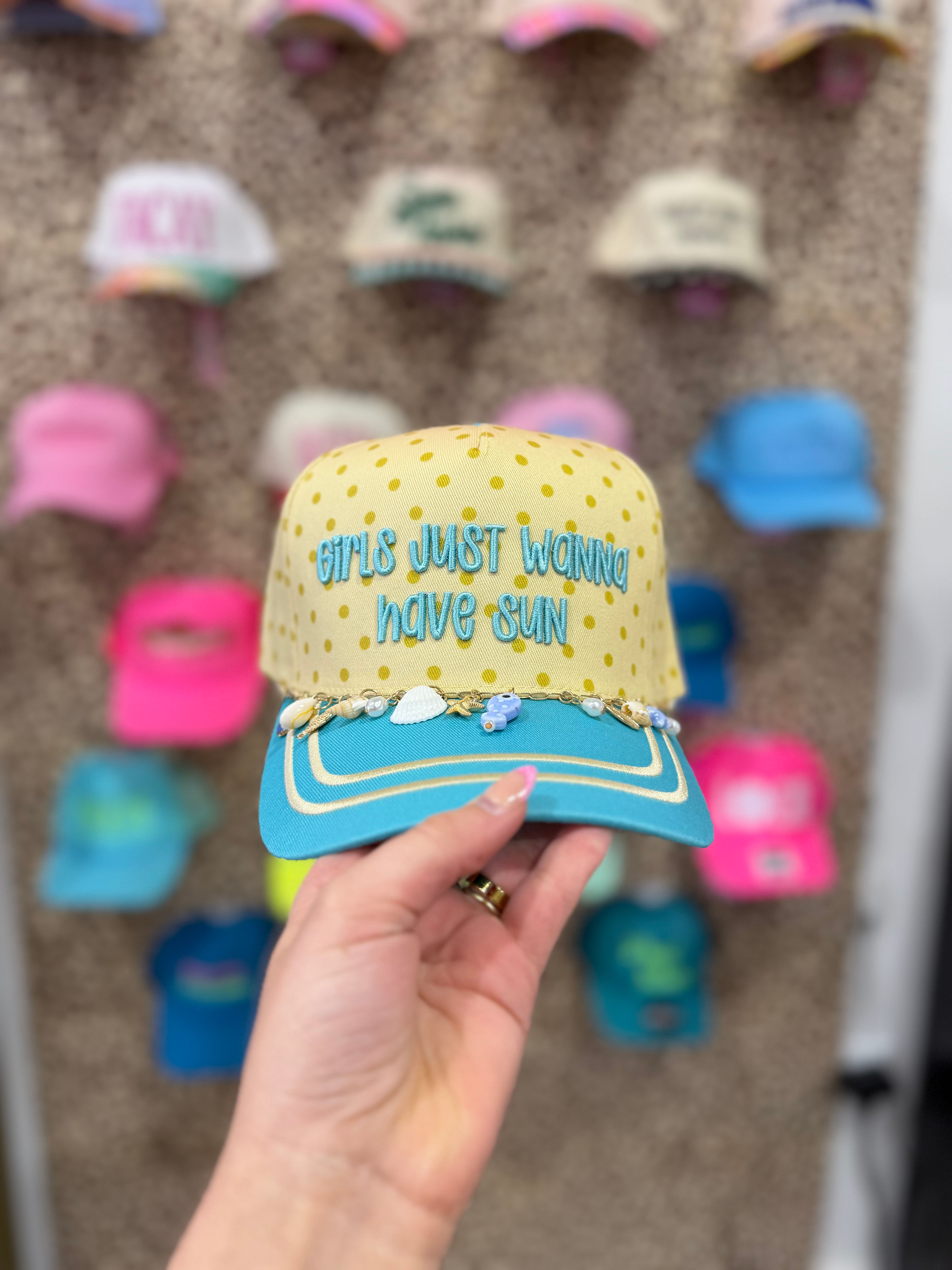 Girls Just Wanna Have Sun Trucker Hat