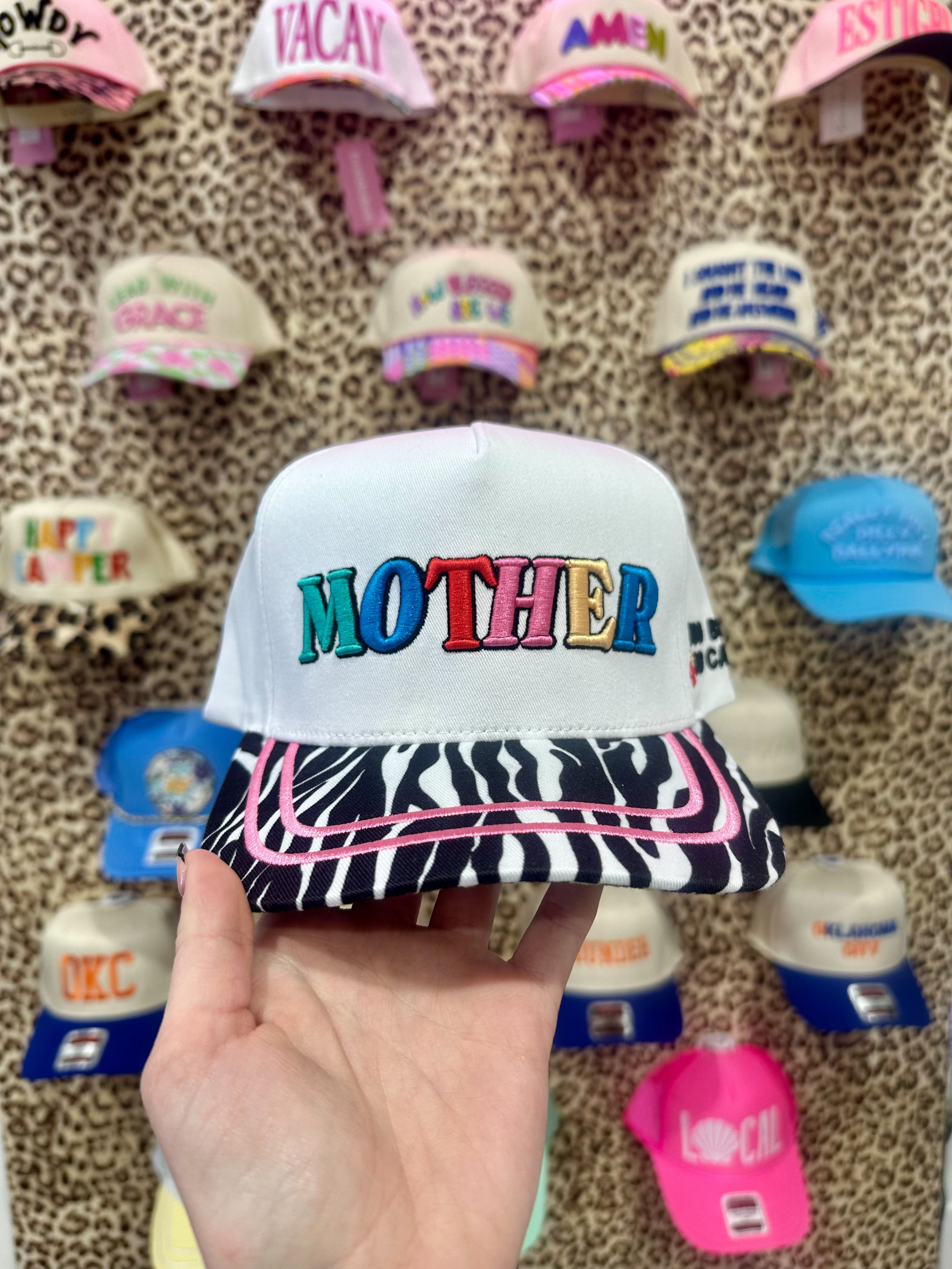 MOTHER - Zebra Trucker Hat