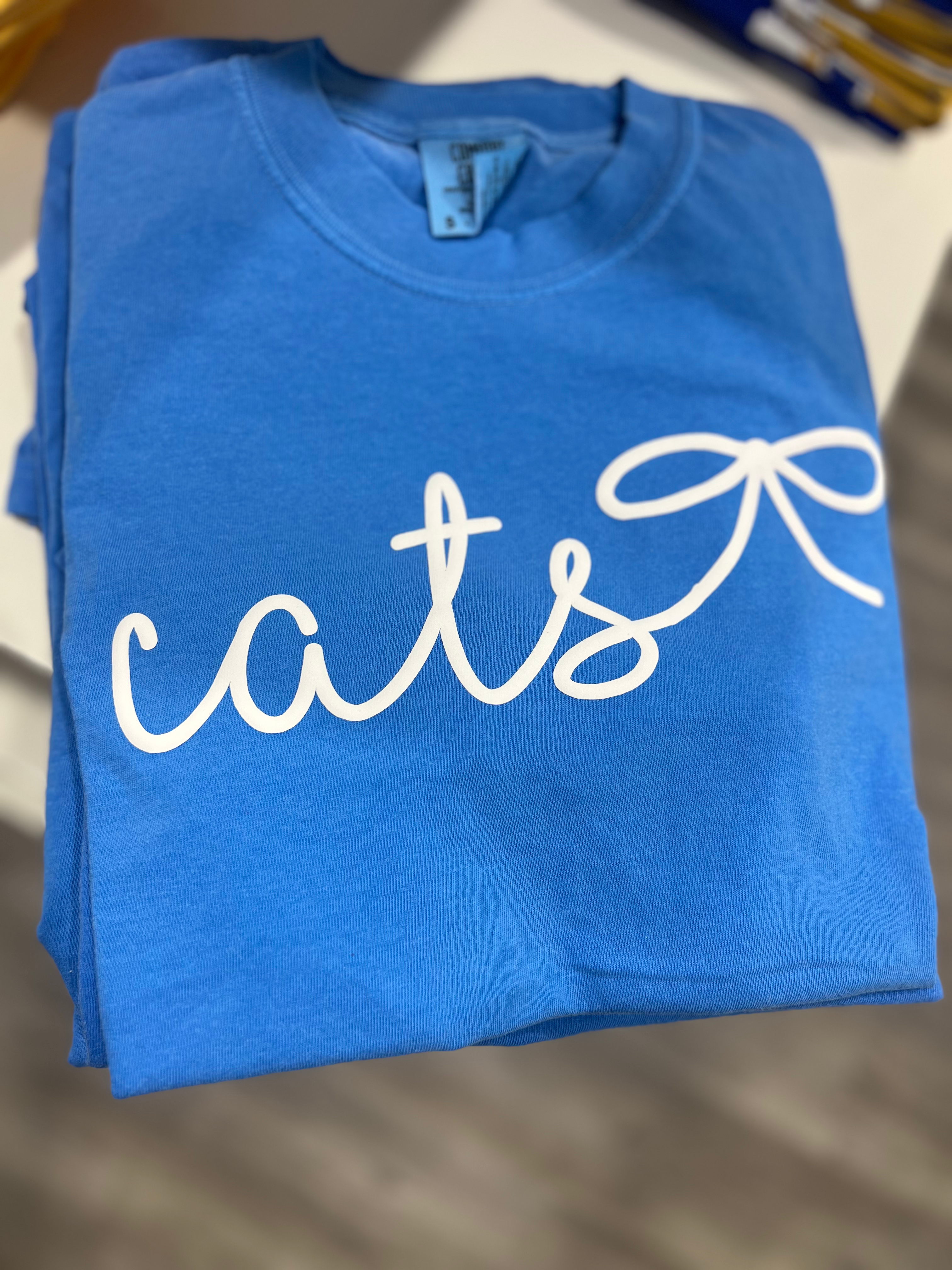 Cats Bow Puff Tee