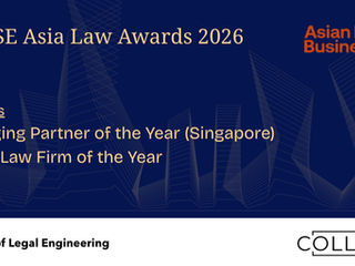 Collyer Law and Managing Director named as Finalist in ALB SE Asia law Awards 2026