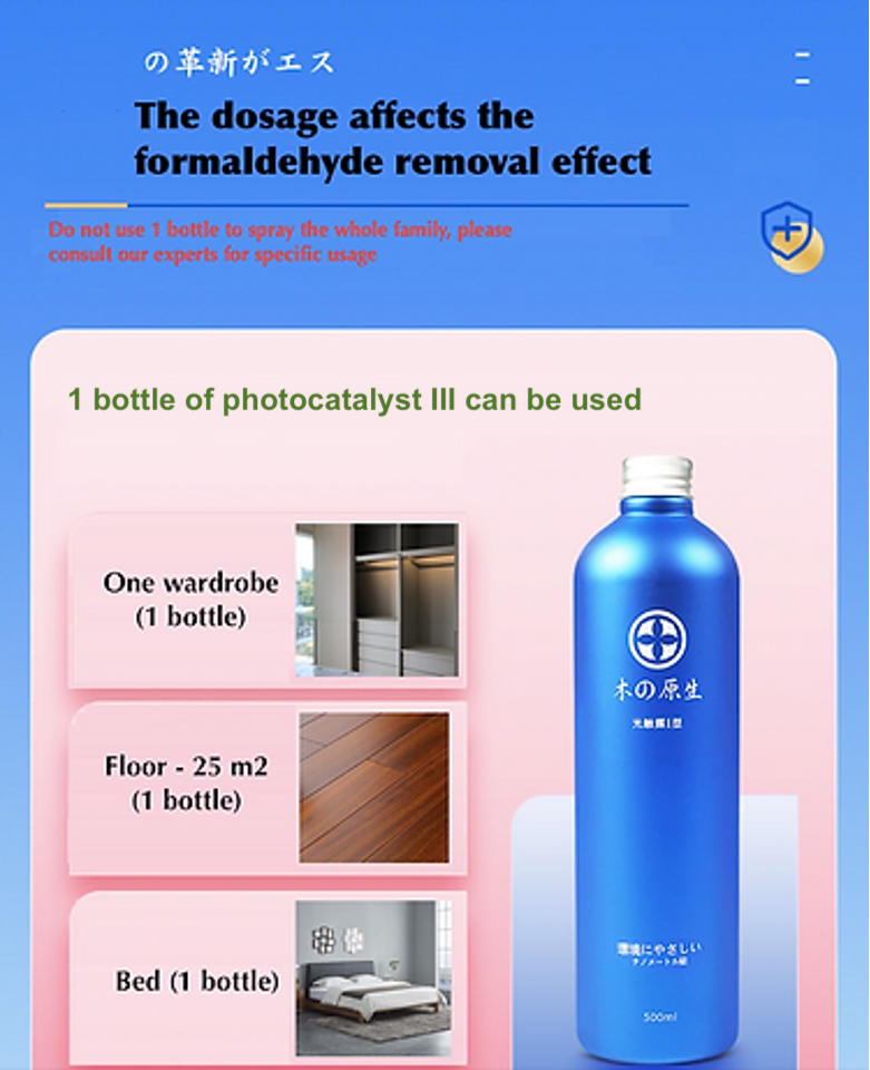 Thumbnail: Photocatalyst Series III - Strengthen formaldehyde & VOCs Removal
