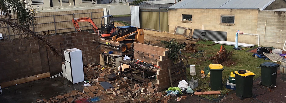 After Photo of demolition job by Super Stel's Demolition Services