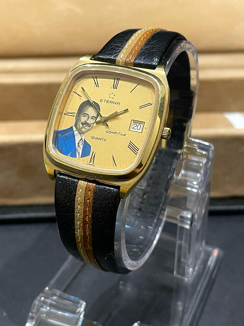 Preowned Eterna Switzerland Dress Watch - Iraq President Saddam Hussain
