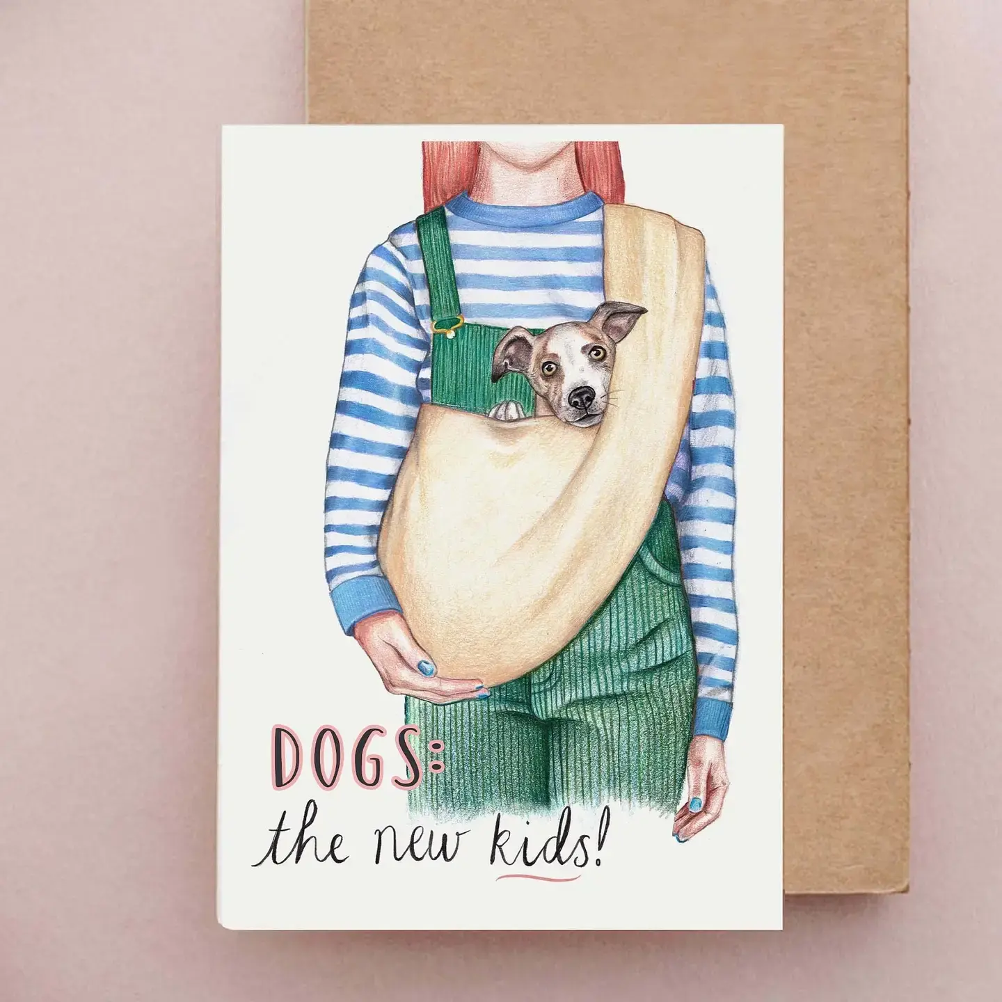 Dogs: the New Kids Greetings Card