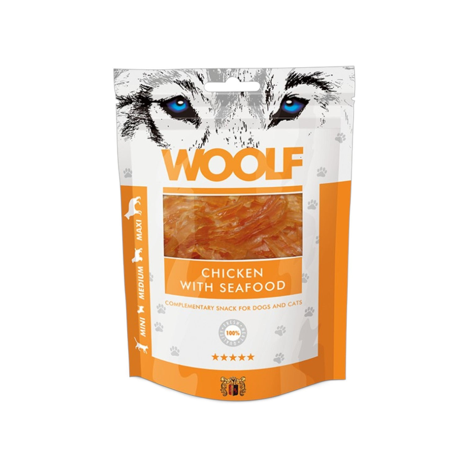 Woolf Strips - Chicken With Seafood