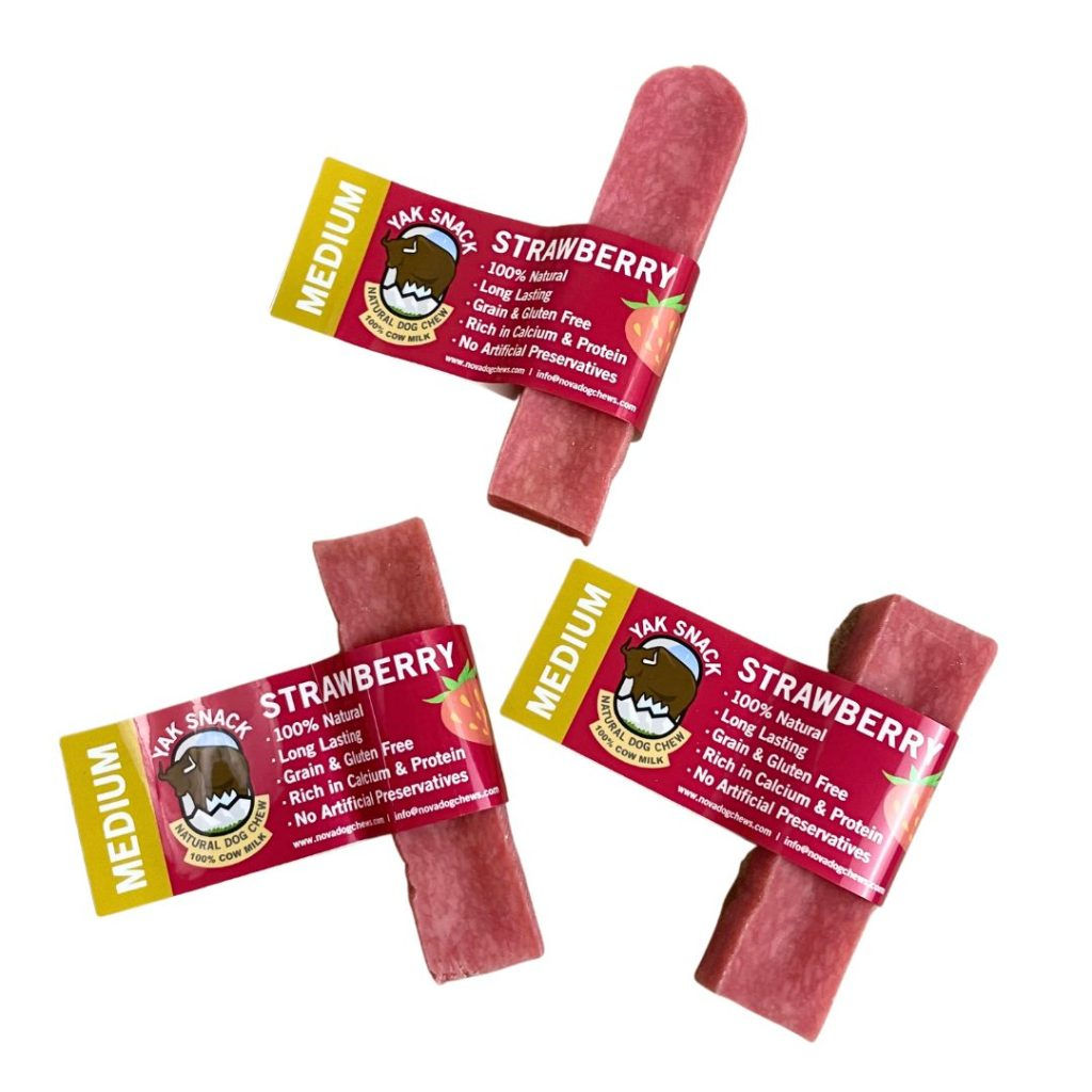 Yak Snack Strawberry Medium