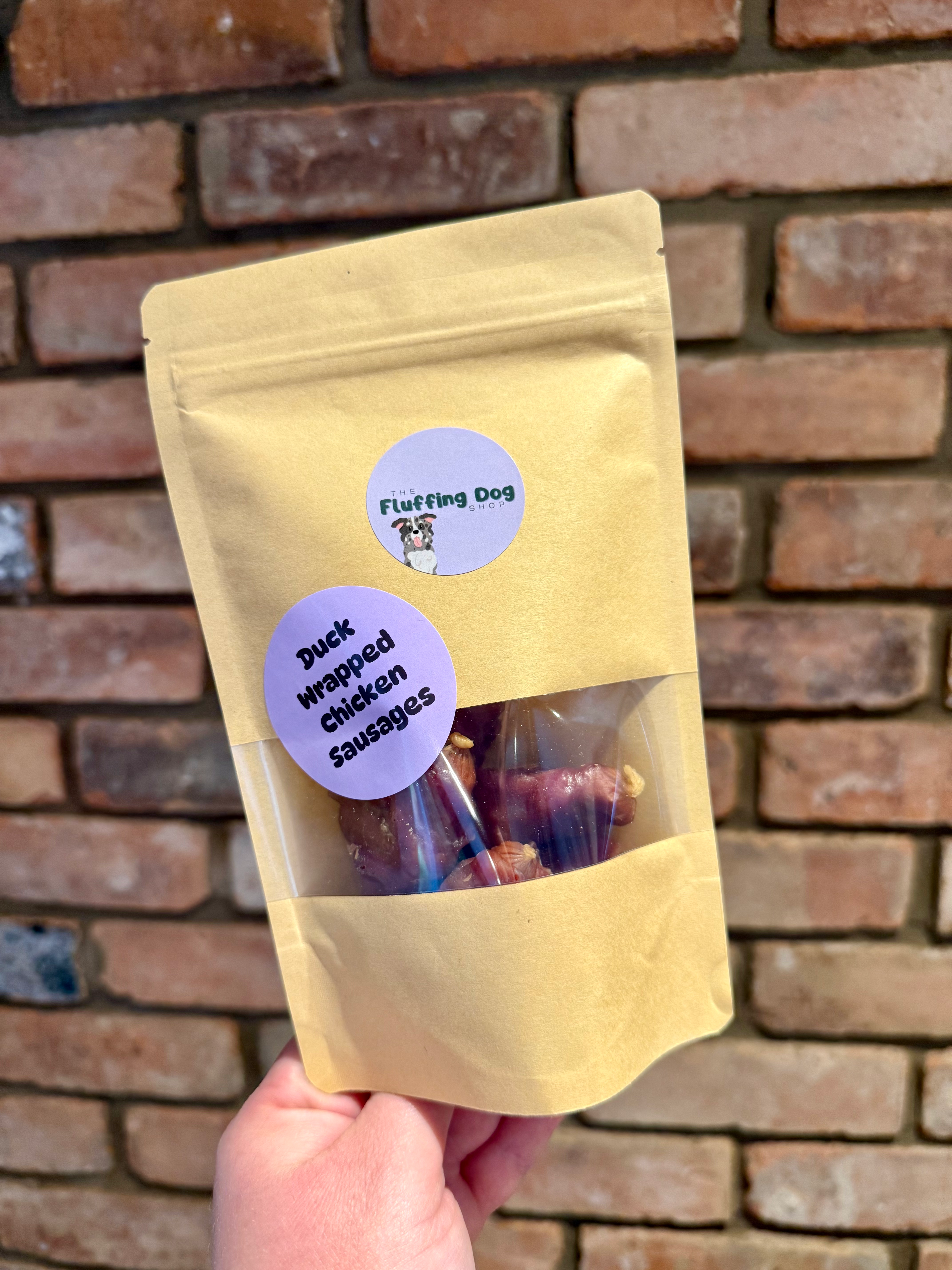 Duck Wrapped Chicken Sausages