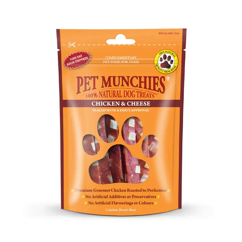 Pet Munchies Chicken & Cheese Strips