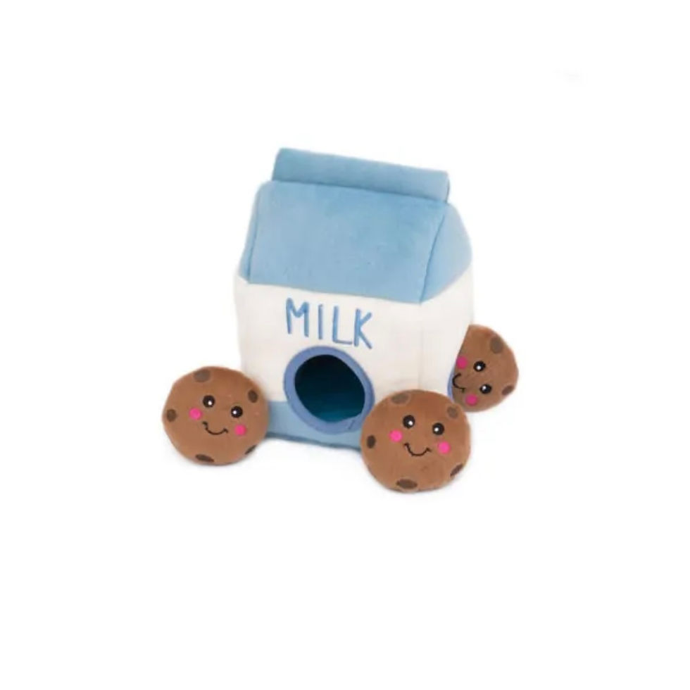 Zippy Paws Burrow Milk And Cookies