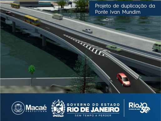 Visita do governador nesta quarta marca início de obras da ponte da Barra e do Calçadão