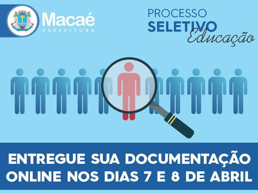 Edital da Educação: apresentação de documentos poderá ser online