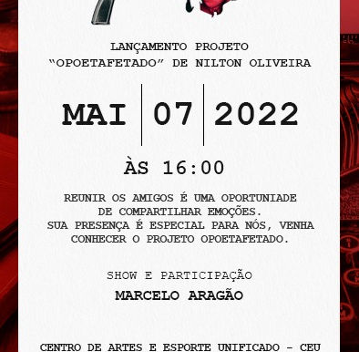 Escritor de Maricá lança projeto Cultural Inovador