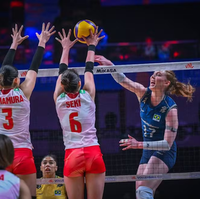 Brasil x Itália na semifinal da Liga das Nações Feminina de Vôlei: onde assistir e horário