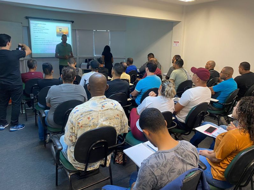 Aulas da certificação gratuita em CBSP e HUET em Macaé seguem até sexta-feira