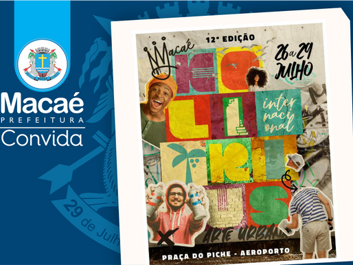 12º Festival Kollirius Internacional presenteia Macaé com pinturas em grafite no Parque Aeroporto