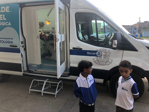 Macaé: Odontomóvel leva atendimento de saúde bucal para as escolas