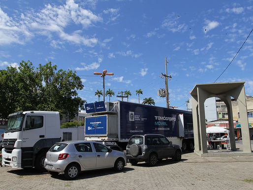 Caminhão tomógrafo fica em Macaé até dia 26