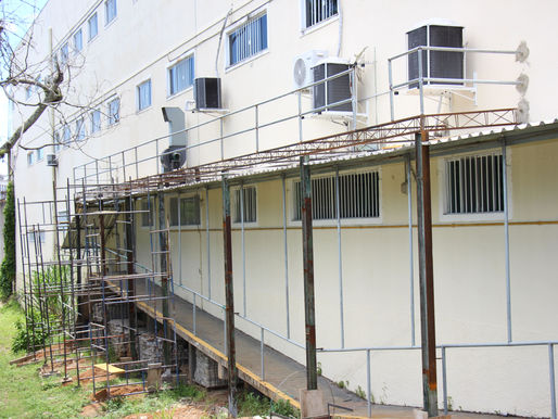 INSG realiza melhorias em sua estrutura durante férias escolares