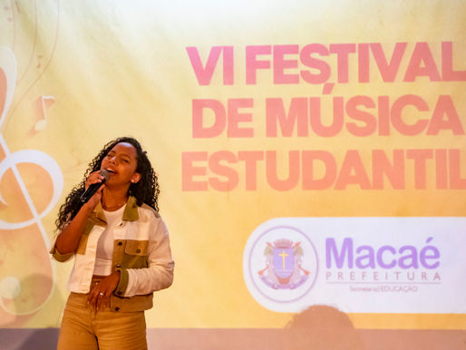 Alunos soltam a voz no Festival Estudantil de Música