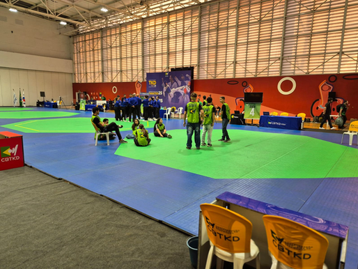 ATLETAS DE TAEKWONDO DA CIDADE DE MACAÉ PARTICIPA DO CAMPEONATO BRASILEIRO DE POOMSAE EM SÃO PAULO.