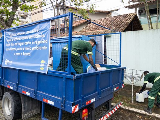 Coleta Seletiva Porta a Porta avança em Macaé para três novos locais a partir desta quarta