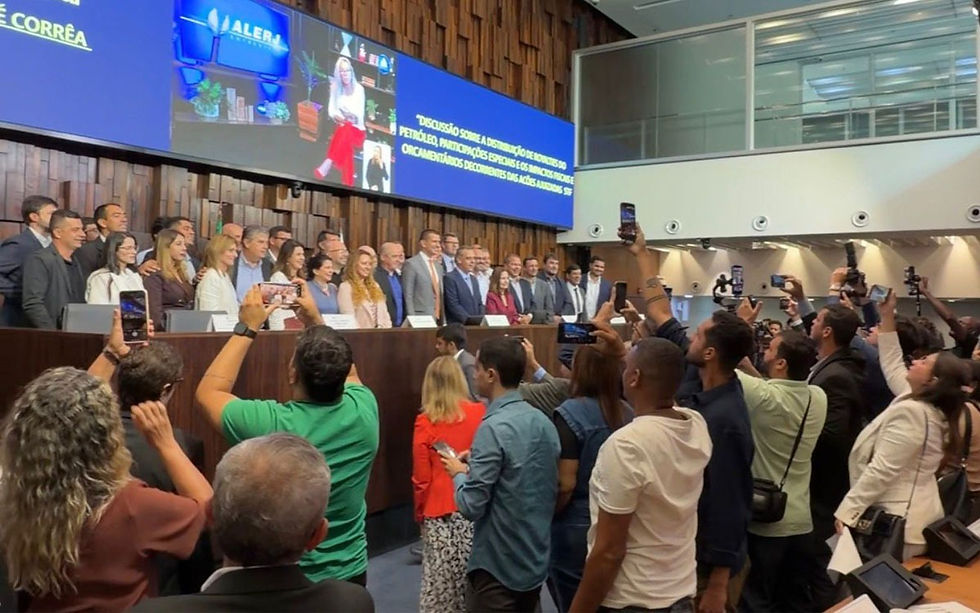 Prefeito de Rio das Ostras participa de audiência pública de distribuição dos royalties