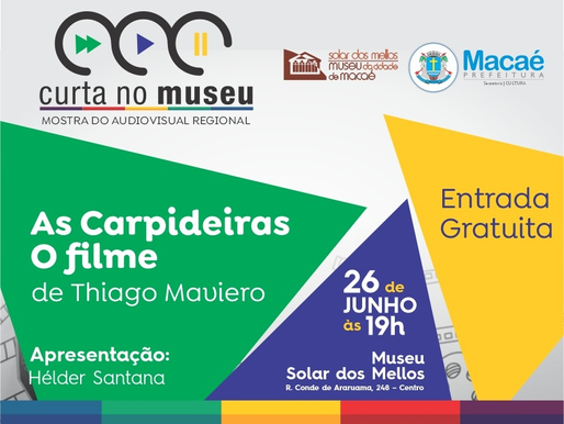 Filme “As Carpideiras” terá sessão gratuita no Solar dos Mellos pelo projeto Curta no Museu