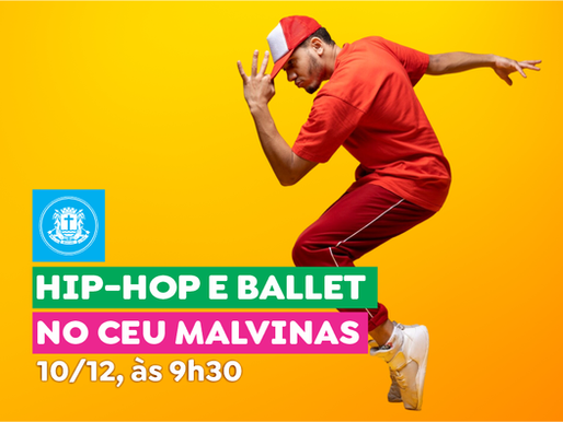 Macaé: Oficina de Hip Hop e Balé no CEU Malvinas