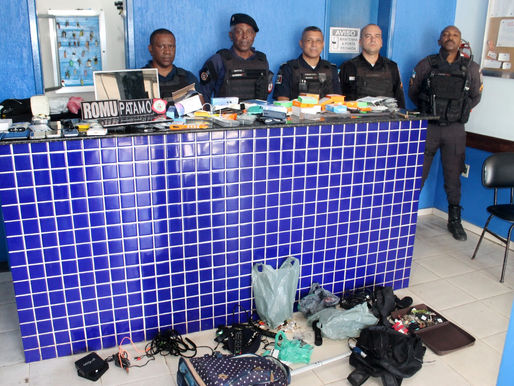 GCM e PM recuperam produtos furtados de loja no Centro de Carapebus