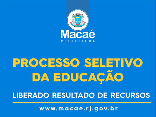 Processo seletivo da Educação: liberado resultado de recursos