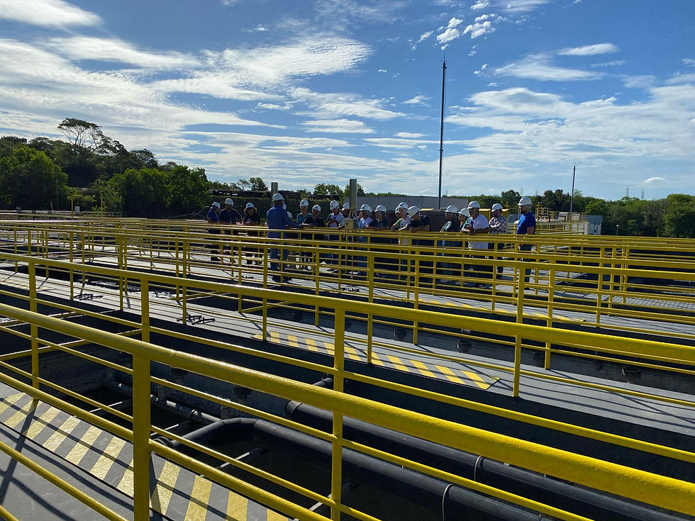 BRK recebe escolas na Estação de Tratamento de Esgoto, em Macaé-RJ