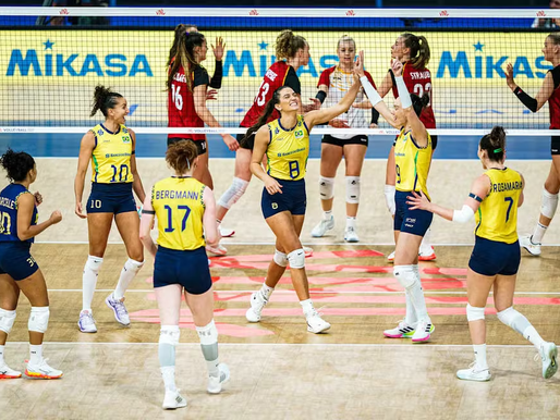 Brasil x Japão na Liga das Nações Feminina: onde assistir e horário