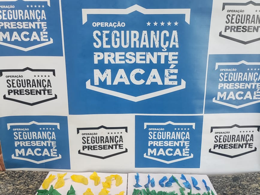 Segurança Presente de Macaé apreende drogas nas imediações da comunidade da linha