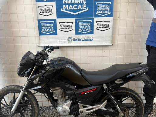 HOMEM É PRESO COM VEÍCULO CLONADONO NO CENTRO DE MACAÉ