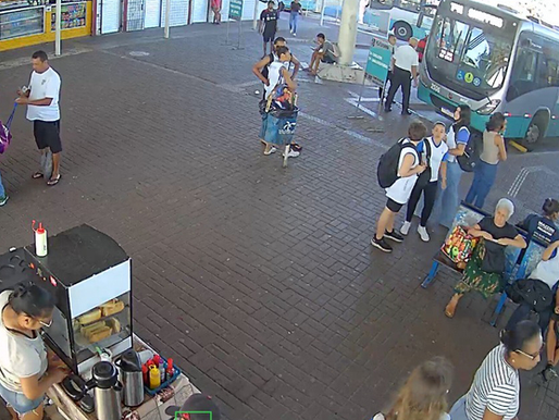 Alerta de reconhecimento facial do 190 Integrado da PM e Prefeitura de Macaé resulta em prisão feita pelo Segurança Presente no Terminal Central