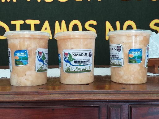 SABÃO ECOLÓGICO PROMOVE SUSTENTABILIDADE EM TRAJANO ATRAVÉS DA SECRETARIA MUNICIPAL DO MEIO AMBIENTE