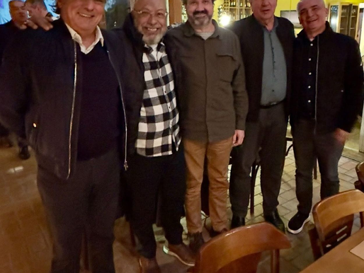 Sócio fundador do Grupo A12+ participa de jantar promovido pelo Clube da Bolinha do Paraná