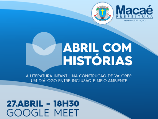 Educação promove evento de contação de histórias nesta quarta-feira