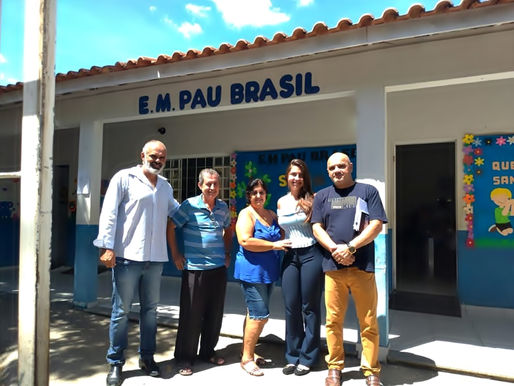 VEREADOR BARCELOS RESINA CUMPRE AGENDA DE VISITA E FISCALIZAÇÃO EM ESCOLAS DE MACABU