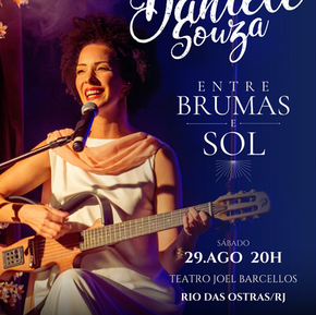 Nova data para show de Daniele Souza no Teatro Municipal Joel Barcellos é divulgada