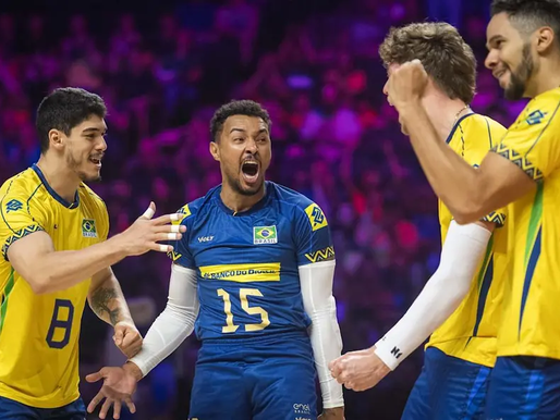 Definidas as quartas da VNL: Brasil pega a China em busca da semifinal