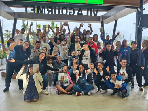 Bairro Harmonia realiza ação inclusiva e coletiva de arte para celebrar o Dia das Crianças