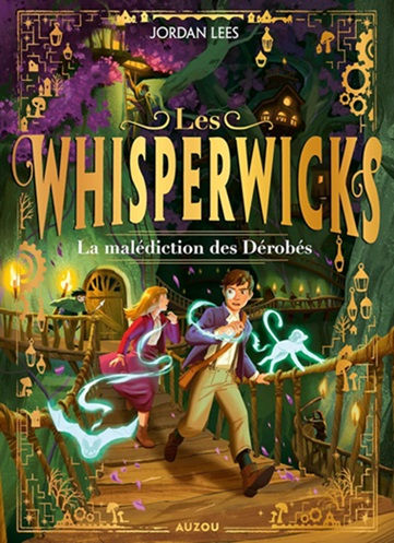Couverture de la malédiction des dérobés - les whisperwicks 2