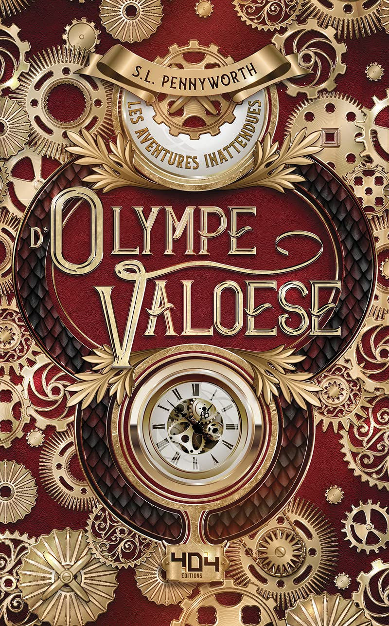 couverture des aventures inattendues d'olympe valoese