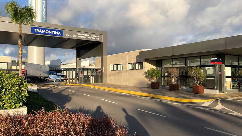 Projeto arquitetônico de pórticos e portarias