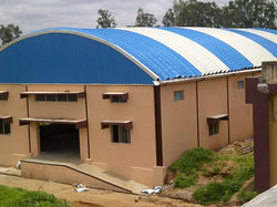 TRUSSLESS ROOFING SHED