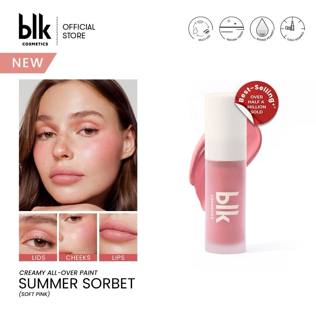 BLK Cosmetics Fresh Creamy All Over Paint - Summer Sorbet
